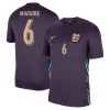 Camiseta de fútbol Inglaterra Maguire 6 Segunda Equipación Euro 2024 - Hombre